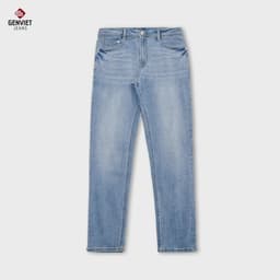 Quần Dài Nam GENVIET JEANS Vải Jeans Col Đứng, Quần Bò Nam Form Ống Đứng, Ôm Vừa, Co Giãn Tốt 8759 6