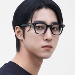 Gọng kính cận thời trang nam nữ ANDU EYEWEAR dáng vuông chống tia UV chất liệu nhựa cao cấp - 91AD36 7