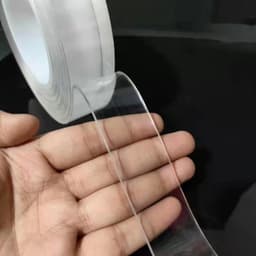 Băng Keo 2 Mặt Nano Siêu Dính Siêu Chắc Dán được tất cả loại tường bề mặt nhám Trong Suốt gd1511 9