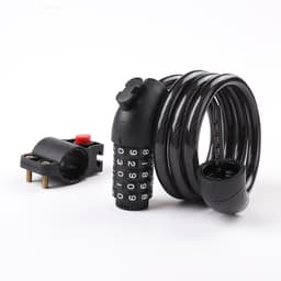Khoá xe đạp thể thao 5 SỐ, Dài 1 Mét, Lõi Thép To, Cài Khung Xe, Thay Đổi Mật Khẩu K5SDM 2