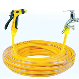 BỘ VÒI RỬA TĂNG ÁP LỰC & DÂY NHỰA PVC DẺO , VÒI TƯỚI CÂY - RỬA XE GIA ĐÌNH 6 CHẾ ĐỘ SỊT TIỆN DỤNG DÂY 5 10 15 20 30M MÉT 3