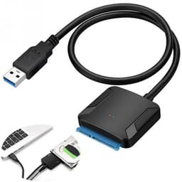Bộ Đọc Ổ Cứng SATA III HDD SSD 2.5/3.5 inch Kèm Adapter Nguồn – Ổn Định, Bền Bỉ 1