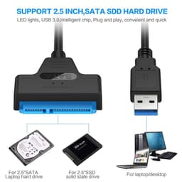 Cáp chuyển USB sang SATA III 2.5” hỗ trợ ổ cứng SSD/HDD 6