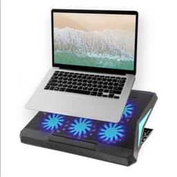 Đế tản nhiệt laptop Q3  6 quạt NTC làm mát laptop macbook 5