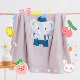 Chăn trẻ em Tencel được làm từ sợi celluloce tự nhiên mềm mại thoáng khí an toàn cho bé tuyệt đối nhà miubedding 1