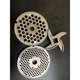 Mặt sàng inox cối xay thịt 22, 32 - chất lượng bền bỉ cho máy xay đùn thịt xương 1