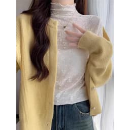 [KÈM ÁO QUÂY] Áo Ren Thun Giữ Nhiệt cổ 3cm mềm mịn co giãn cho nữ m879 2