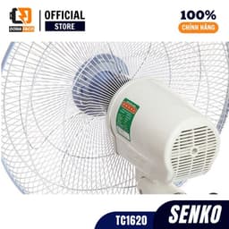 Quạt treo tường Senko TC1620 2 dây 7 cánh công xuất 65W gió siêu mạnh bảo hành 24 tháng 6