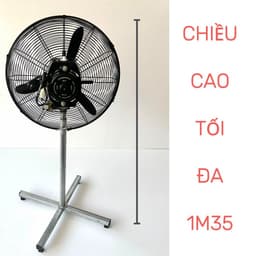 Quạt Công Nghiệp Đường Kính Lồng 55cm - Cánh 50 Lắp Động Cơ Máy Giặt Cũ Siêu Bền . Lồng Công Ty 5