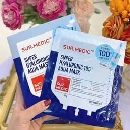 Mặt Nạ Sur.Medic Bright Dưỡng Trắng Da, Phục Hồi ,Dịu Da,Cấp Ẩm 1 Miếng| Skin Lab 5
