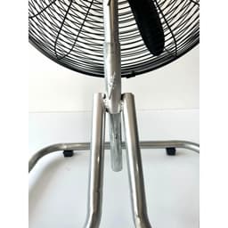 Quạt Sàn Công Nghiệp - Quạt Chân Quỳ . Đường kính lồng 55cm - Cánh 50 Lắp động cơ máy giặt CŨ 6
