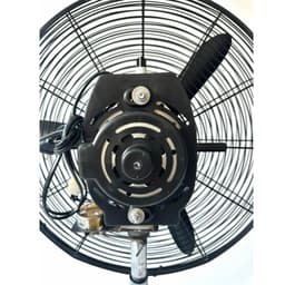 Quạt Sàn Công Nghiệp - Quạt Chân Quỳ . Đường kính lồng 55cm - Cánh 50 Lắp động cơ máy giặt CŨ 8
