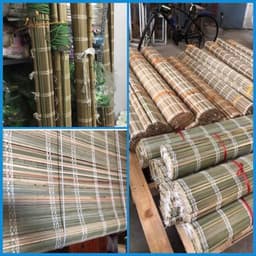Mành cọ, mành tre trang trí Tết, mành tăm tre 1m6x2m dùng treo tường/ trang trí trần nhà 1