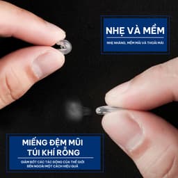 Miếng đệm mũi ANDU EYEWEAR gắn mắt kính chất liệu Silicon Siêu Mềm giảm áp lực lên mũi 7