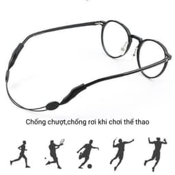 Dây đeo kính Silicon ANDU Eyewear chống rơi, kích thước tuỳ chỉnh dành cho người chơi thể thao 4