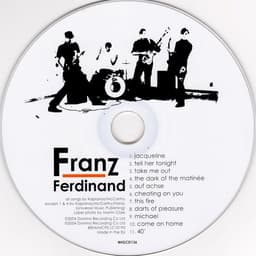 Album nhạc chính hãng Franz Ferdinand – Franz Ferdinand (đã qua sử dụng) 2