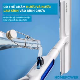 Cây Lau Kính Phun Sương Gạt Nước 2 Trong 1 Homepower HK-02 6