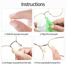 Miếng dán mút bọt biển làm êm đệm mũi mắt kính, chống trượt - ANDU Eyewear 6