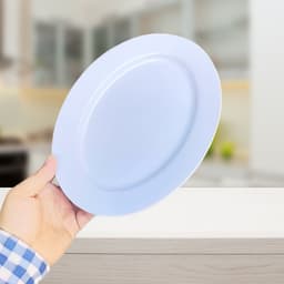 Đĩa Phíp Nhựa Trắng Hình Bầu Dục Nhựa Việt Nhật 4 Size Dày Dặn Cao Cấp 2