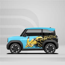 [HỎA TỐC] Sticker Tem Dán Decal Xe VF3 Hình Pikachu  In Hình Theo Yêu Cầu IB Shop Temxe.Net 5