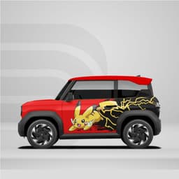[HỎA TỐC] Sticker Tem Dán Decal Xe VF3 Hình Pikachu  In Hình Theo Yêu Cầu IB Shop Temxe.Net 8