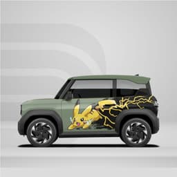 [HỎA TỐC] Sticker Tem Dán Decal Xe VF3 Hình Pikachu  In Hình Theo Yêu Cầu IB Shop Temxe.Net 6
