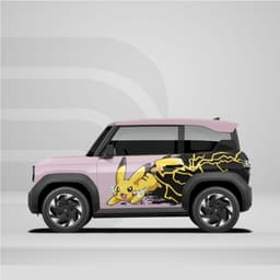 [HỎA TỐC] Sticker Tem Dán Decal Xe VF3 Hình Pikachu  In Hình Theo Yêu Cầu IB Shop Temxe.Net 2