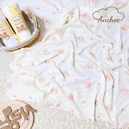khăn tắm cuộn Anchee chăn đắp, chăn cuốn cho bé 8