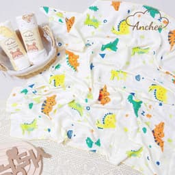 khăn tắm cuộn Anchee chăn đắp, chăn cuốn cho bé 9