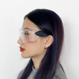 Kính chắn bụi đi đường ANDU EYEWEAR chống tia UV, hạn chế bám hơi nước chất liệu nhựa cao cấp 9
