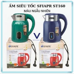 Ấm Đun Nước Siêu Tốc, Bình Nước Siêu Tốc Giữ Nhiệt SFIAPRT ST160 Dung Tích 2.5 lít - Dung tích thực tế 1.8L 1