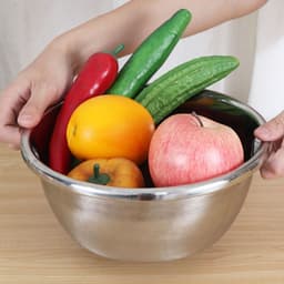 Thau Inox Sâu Lòng Cao Cấp Siêu Dày Bền Đẹp An Toàn Nhiều Size Đa Năng Tiện Lợi 7