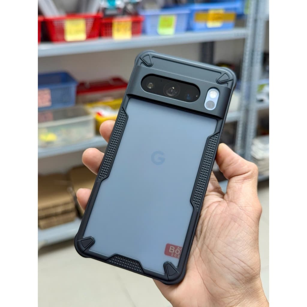 [LaoHac Store] Ốp Lưng Chống Sốc Rugged Shield Google Pixel ( Viền Đen )