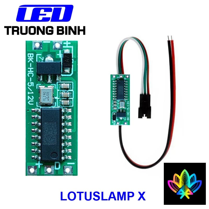 BLE003 ĐIỀU KHIỂN LED FULL MÀU ARGB NEOPIXEL WS2812B WS2811 HỖ TRỢ APP LOTUSLAMP X