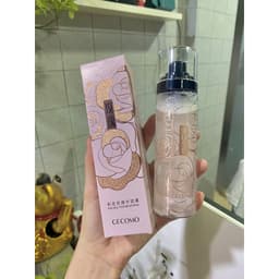 Xịt khóa nền GECOMO hoa hồng có nhũ bắt sáng,cấp ẩm 100ml - Hity Beauty 5
