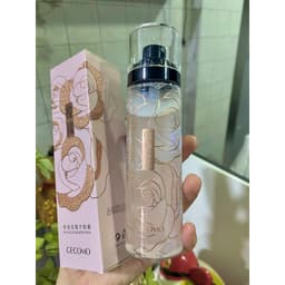 Xịt khóa nền GECOMO hoa hồng có nhũ bắt sáng,cấp ẩm 100ml - Hity Beauty 7