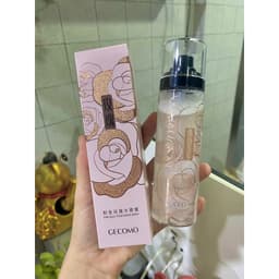 Xịt khóa nền GECOMO hoa hồng có nhũ bắt sáng,cấp ẩm 100ml - Hity Beauty 6