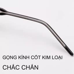 Gọng kính cận thời trang nam nữ ANDU EYEWEAR dáng vuông KUBO chất liệu nhựa cốt kim loại 21AD16 6