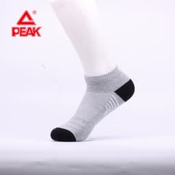 Tất Thể Thao PEAK  Cotton Co Dãn Thoáng Khí WW59333 W1240901 4