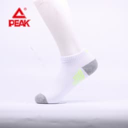 Tất Thể Thao PEAK  Cotton Co Dãn Thoáng Khí WW59333 W1240901 2