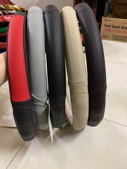 Bọc Vô Lăng Da Thật 100%  Cao cấp sz 38 dành cho xe từ 4,5 chỗ đến 16 chỗ 5