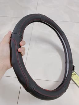 Bọc Vô Lăng Da Thật 100%  Cao cấp sz 38 dành cho xe từ 4,5 chỗ đến 16 chỗ 6