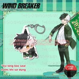 (mua 1 tặng 1) (TREO NGƯỜI) Móc khóa WIND BREAKER in hình chibi anime mica acrylic quà tặng xinh xắn 4