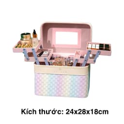 Cốp đa năng đựng đồ trang điểm, nối mi, nail, phun săm đủ màu (dụng cụ nối mi) 8