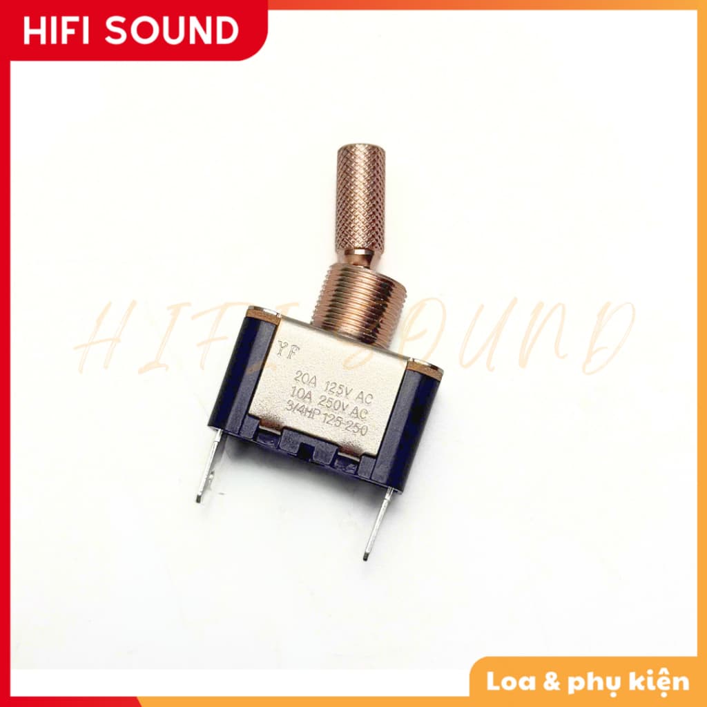 Công tắc gạt vàng , gạt dứa cho loa DIY nút nhiều chế độ từ Hifisound