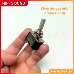 Công tắc gạt vàng , gạt dứa cho loa DIY nút nhiều chế độ từ Hifisound 2