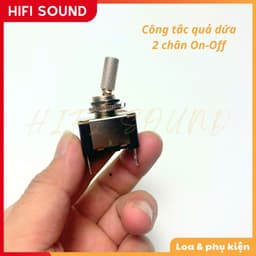 Công tắc gạt vàng , gạt dứa cho loa DIY nút nhiều chế độ từ Hifisound 3