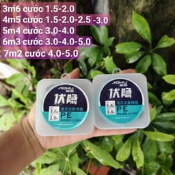 [Bộ 2 Trục] Trục kép buộc sẵn câu đài chuyên chép chính hãng Aohu. Dây câu cá buộc sẵn 2