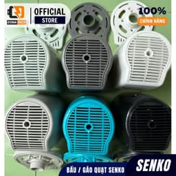 Bộ gáo quạt bầu quạt Senko đủ màu dùng  thay thế chính hãng dùng quạt B3 và B4 5