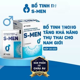 Bổ Tinh Trùng S-Men - Hỗ Trợ Cải Thiện Sức Khỏe Nam Giới, Tăng Testosterone,Sức Bền & Giảm Mệt Mỏi 2